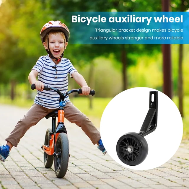 LJNYFDC Roues Stabilisatrices de Vélo Haute Stabilité Installation Simple Larges Compatibles Roue Silencieuse de Bicyclette Pièces de Rechange Roues Stabilisatrices avec Ensemble de Supports