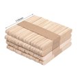 thumbnail image 6 of Holzlrgus 100 Pack Wooden Craft Sticks for DIY Crafts and Garden Labels (4.5 inches), 6 of 8