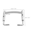 thumbnail image 2 of Raindrops 5Pcs Plated Silver Violin Chinrest Screws Instrument Accessories for Quick Installation and Adjustment, 2 of 8