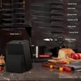 thumbnail image 3 of Knife Set,  15 Pieces Knife Sets for Kitchen with Block, Dishwasher Safe Kitchen Knife Set with Built in Sharpener Block, German Stainless Steel Knife Block Set, Valentine's Gift, 3 of 7