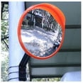 thumbnail image 4 of Espejo convexo de plástico negro para exteriores, 31 cm, para salida de garaje, 4 of 4