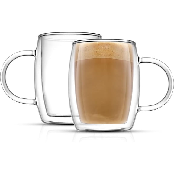 Aroma Double Wall Insulated Glasses - 13.5 oz - Set of 2