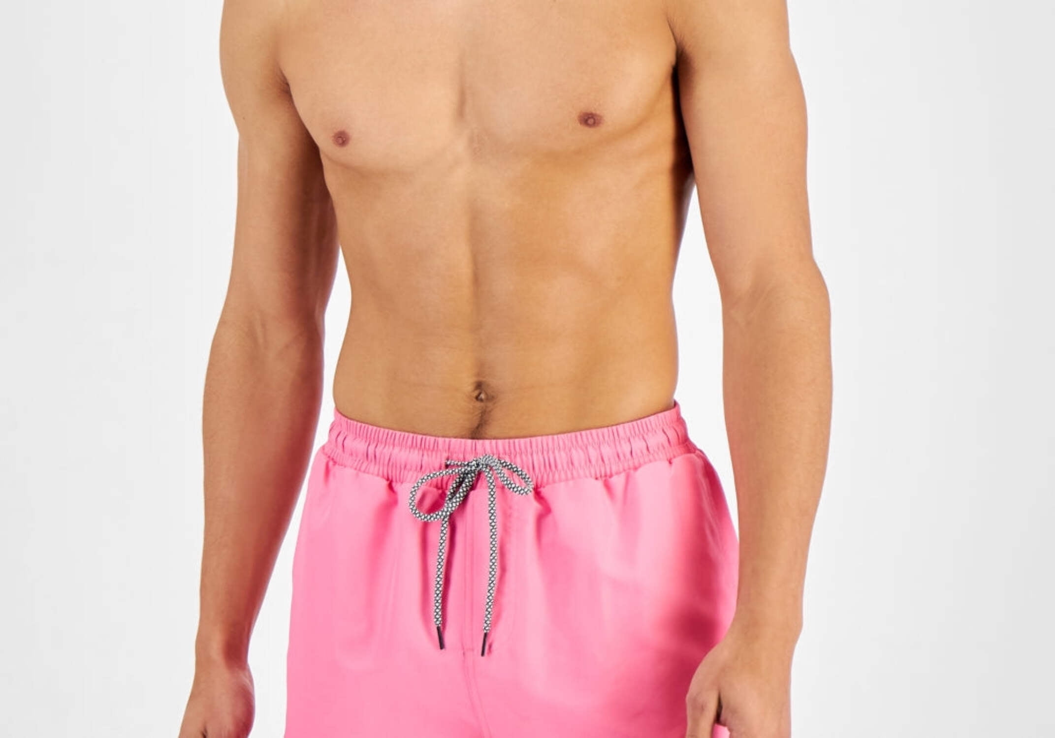 INC Mens Quick Dry 5" Inseam Swim Trunks