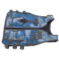 thumbnail image 4 of Chaleco militar para niños Chaleco para exteriores Chaleco protector de entrenamiento Chaleco de entrenamiento para niños azul cielo L, 4 of 14