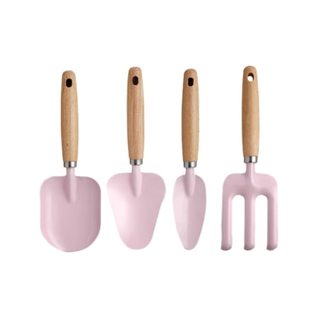 Ikohbadg Horticultural Tools Set Small Shovel and Rake for Kids Garden Tool Set for Digging Planting Weeding and Transplanting Ergonomic and Portable Garden Equipment