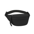 thumbnail image 3 of Clossjun Women Pure Colour Crossbody Bag Casual Lightweight Spacious Shoulder Packs Adjustable belt Waist Bags For Work Out Back To School Black, 3 of 6
