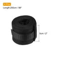 thumbnail image 2 of Uxcell Boxing Hand Wraps 98" Length Elastic Martial Arts Fist Bandages for Kickboxing, Black 4 Pack, 2 of 6