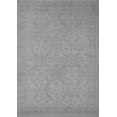thumbnail image 1 of Ahgly Company Machine Washable Indoor Rectangle Oriental Gray Industrial Area Rugs, 8' x 12', 1 of 4