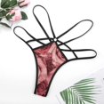 thumbnail image 4 of Beautiful Roses Colorful Open Type Women's Panties Crotch Opening G-strings Thongs Lingeries Underwear, 4 of 7