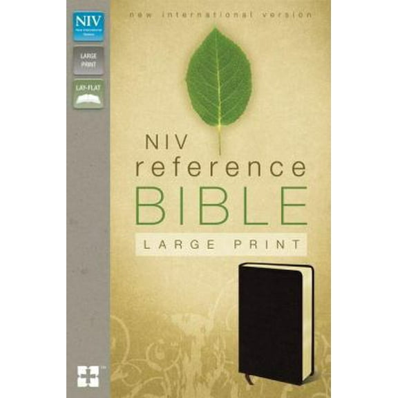 Pre-Owned NIV, Reference Bible, Large Print, Bonded Leather, Burgundy, Red Letter Edition (Unknown) 0310434904 9780310434900