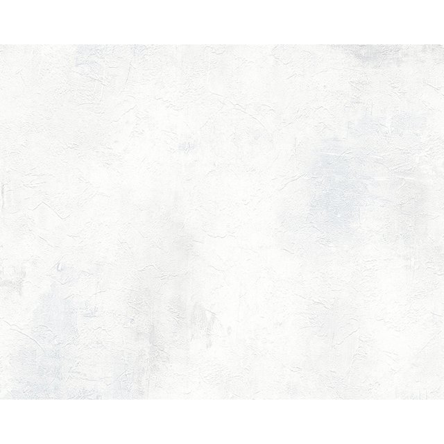 DecoWorld - Gris Naturel, Rouleau de Papier Peint Blanc, Accent Moderne de Décoration Murale