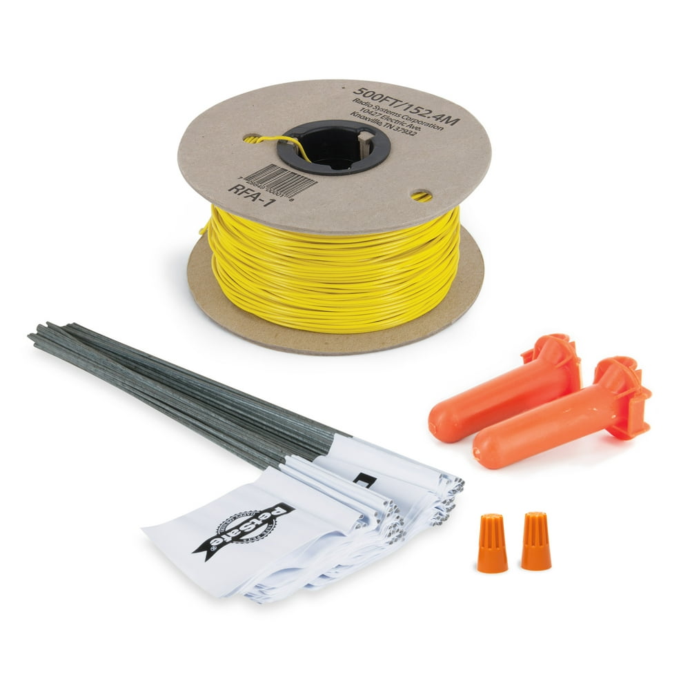 PetSafe Fence Wire and Flag Kit, Expand Dog Fence, 50 Boundary Flags & 500 ft of Wire Walmart