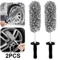 thumbnail image 1 of Cepillo para Ruedas Coche Limpiador Llantas Microfibra Suave para Limpieza Coches (negro), 1 of 5