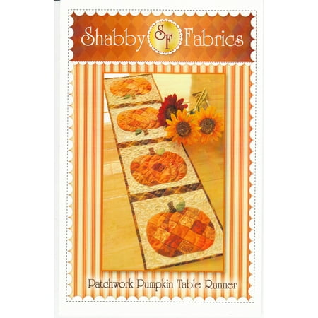 Shabby Fabrics Patchwork Pumpkin Table Runner Pattern
