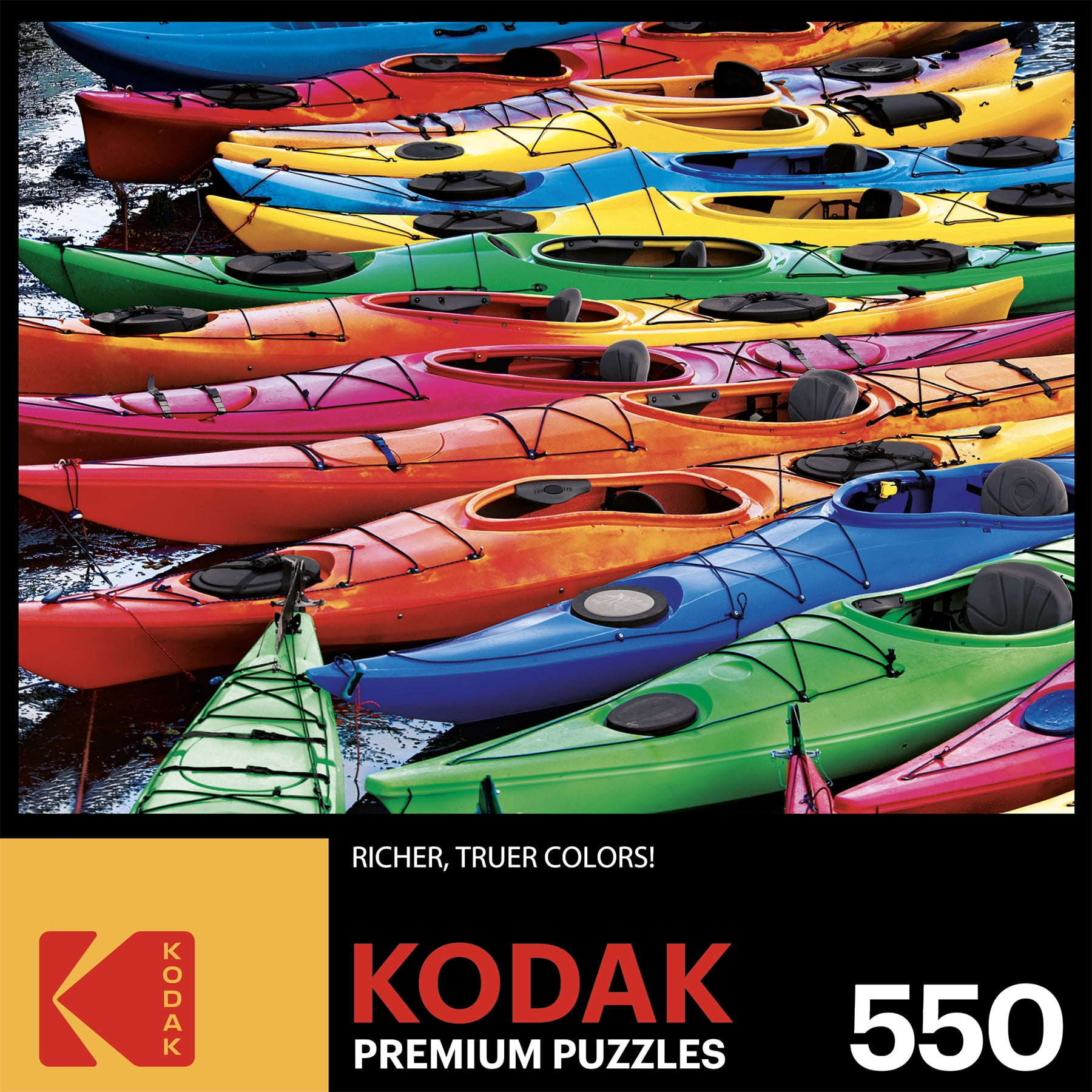 Kodak 550pc Puzzle - Up, Up and Away! Hot Air Balloon Fiesta (English Only)