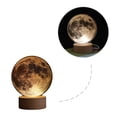 thumbnail image 4 of unbranded De Lunar Con Tecnología 3D LED Ambiental Y Resistente, 4 of 8