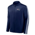 thumbnail image 2 of Men's-Fanatics  Navy New England Patriots Full-Zip Track Jacket, 2 of 3