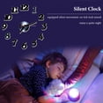 thumbnail image 3 of DIY Wall Clock Frameless Mute Wall Stickers 40 Diameter Modern Design Sticker for Living Room, 3 of 8