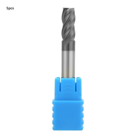 

2024 5pcs Tungsten Carbide 4-Flute End Mill CNC Milling Cutter Bit Flat Cutting Tool 6mm * 50mm