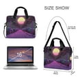thumbnail image 3 of FORMRS 16" Laptop Sleeve Bag Carrying Case with Handle Travel Shoulder Briefcase, Black Neon Road, 3 of 8