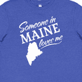 thumbnail image 4 of Inktastic Someone in Maine Loves Me Youth T-Shirt, 4 of 5