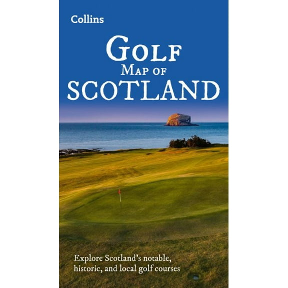 Collins Golf Map of Scotland