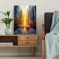 thumbnail image 5 of New York City Watercolor Cityscape Canvas Wall Art Print for Living Room Bedroom Office Hotel Lobby Apartment Decor, 5 of 8