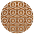 thumbnail image 2 of Addison Rugs Chantille Indoor/Outdoor Transitional Spiral Paprika Washable Round Rug, 8' x 8', 2 of 6