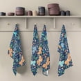 thumbnail image 5 of Coolnut Fly Colorful Butterfly Kitchen Dish Towels Set of 1,Dishcloths,Absorbent Soft Towels Hand Towels, Tea Towels,18" x 28", 5 of 6