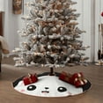 thumbnail image 6 of Bingfone Christmas Tree Skirt Mat Christmas Decoration Interior -Cat Meow, 6 of 8
