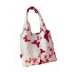 thumbnail image 5 of Bolsa de compras reutilizable, bolso de hombro elegante y moderno para mujer, ideal para las vacaciones de primavera. Blanco Rojo, 5 of 9