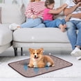 thumbnail image 4 of 15.7x11.8in Cooling Mat For Dogs Cats - Breathable Summer Resting Pad Reusable Foldable For Home Car Travel, 4 of 6