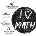thumbnail image 4 of Balery 6 Pcs I Love Mathleather Coasters Set, Drink Table Cup Coasters For Living Room Kitchen Coffee Decor, 4 of 9