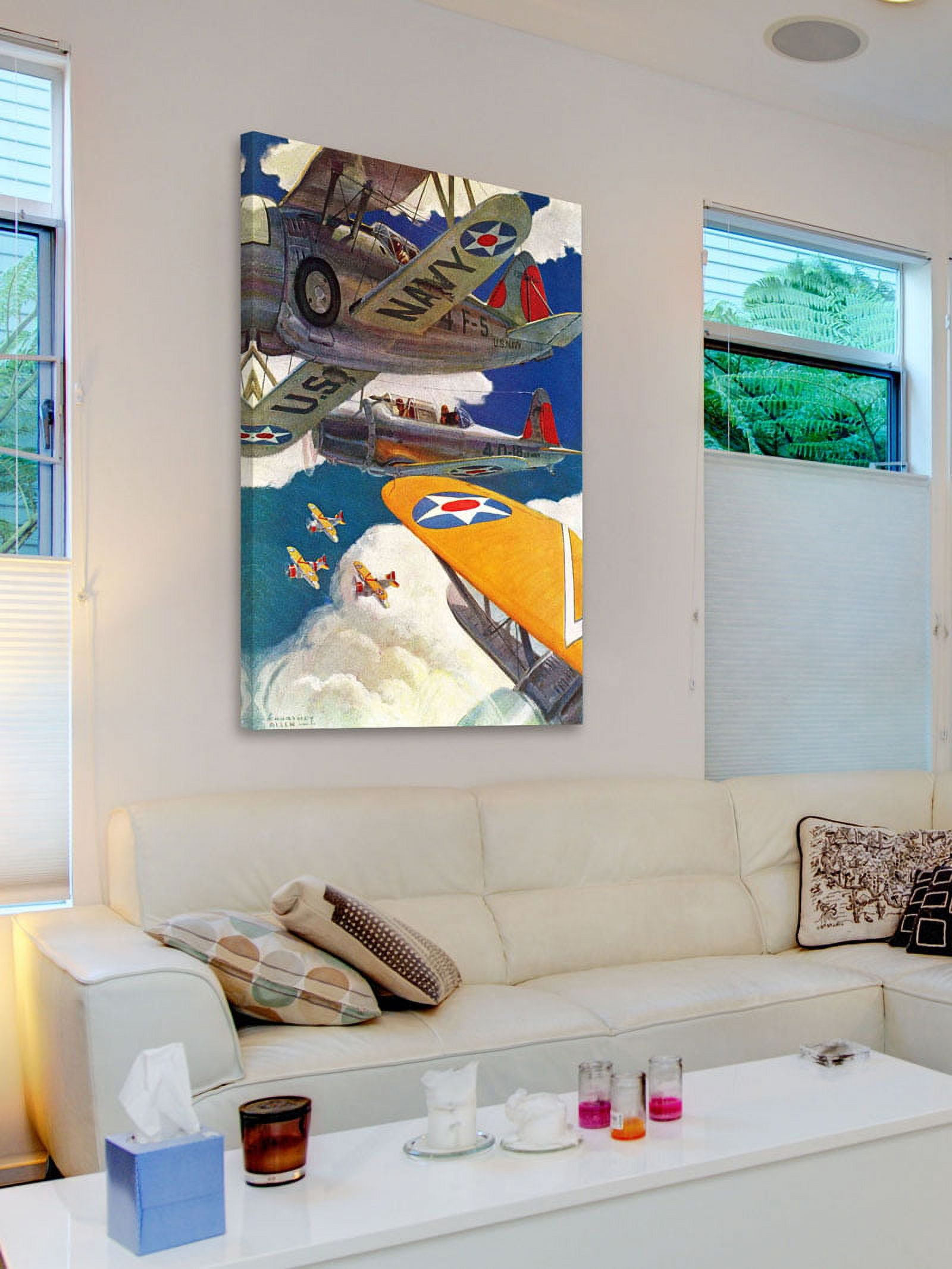 Marmont Hill "U.S. Navy" Painting Print on Canvas