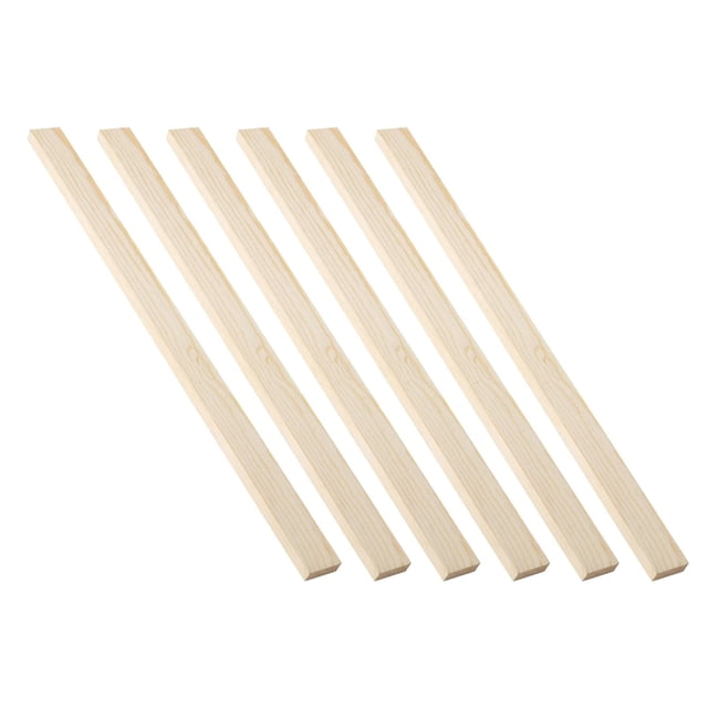 6 uds tiras de de medición ligeras 5mm 7mm 10mm de longitud 40cm guías de rodillo de madera para escultura cerámica Pizza fideos