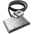 thumbnail image 1 of Adaptador DisplayPort a HDMI dual UANTIN 4K 60 Hz para monitores, 1 of 7