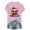 Pink Tops Jsaierl, variant on Merry Christmas Shirts for Women Funny Cow Graphic Tees Petite Going Out Crewneck T-shirt Short Sleeve Tunic Blouse Tops S-3XL