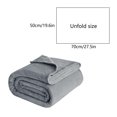 thumbnail image 3 of Hmgxay Flannelette Blanket (50x70cm), Ultra Soft Microfiber Comforter, All-Season Lightweight Duvet, Cooling Summer Quilt, Machine Washable Cozy Cover (19.7x27.6 Inches), 3 of 6