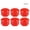 Red, variant on Universal 21mm Car Wheel Hub Screw Bolt Protective Dust Covers and Theft Protection Caps 20-Piece Pack with Removal Clip Black - 0.82 in / 21 mm Inner Diameter