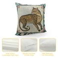 thumbnail image 4 of Nawypu  Designer Throw Pillow Covers for Couch,Vintage French Pillows Cover with Cheetah Pattern and White Pendant,Farmhouse Decorative Square Pillowcases for Bed Living Room Outdoor, 4 of 5