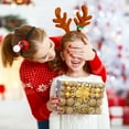 thumbnail image 4 of Set de adornos navideños para árbol con bolas de plástico irrompibles, estrella para la punta del árbol y tarjeta con letra para decoración navideña (1 unidad Rkxzt, 4 of 7