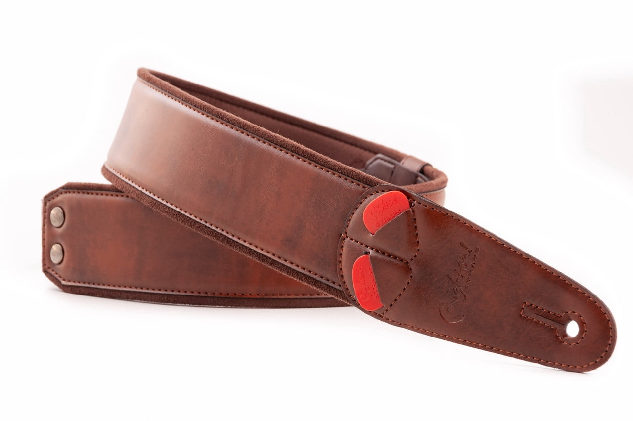 RightOn! Mojo Collection Charm-60 Brown Guitar Strap