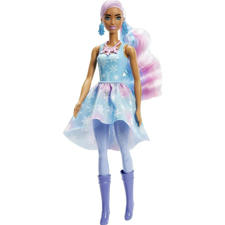 Barbie Color Reveal Advent Calendar, 1 Doll & 3 Pets, 25 Surprises 