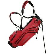 Prosimmon Golf DRK 7 Lightweight Golf Stand Bag with Dual Straps Crimson/Grey