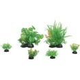 thumbnail image 2 of Penn-Plax Aqua-Plant Plastic Plant Aquarium Decor  Kit - 6 Piece per pack - Green, 2 of 6