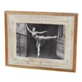 thumbnail image 1 of Saro Lifestyle PF030.N57 Landscape Orientation Distressed Wood Photo Frame, Natural, 1 of 1