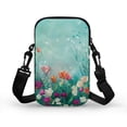thumbnail image 2 of HELLHERO Double Layer Underarm Shoulder Bag, Polyester Shoulder Bags for Men, Women, Tulip, 2 of 6