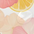thumbnail image 4 of Yayeee Shower Curtain with Hooks 72"x72" Waterproof Fabric Bathroom Hanging Decor, Pink Floral Orange, 4 of 5