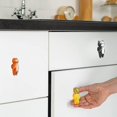 thumbnail image 5 of 5 Pieces Cute Animal Knobs Kids Handles Ceramic Knobs Animal Drawer Pulls And Knobs Animal Cabinet Knobs, 5 of 5
