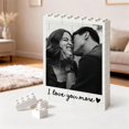 thumbnail image 2 of Bloques de construcción con foto NAZENTI, regalo personalizado para parejas y decoración, 2 of 7